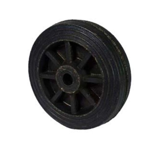 RUEDA DE CARRETA GOMA COMPACTA 200 MM