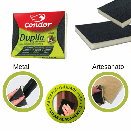 ESPONJA ABRASIVA BAJA ABRASION