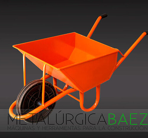 CARRETILLA CLASICA 60 LITROS CON RUEDAS GOMA