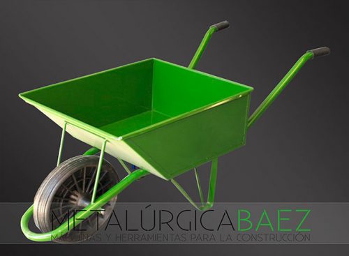 CARRETILLA REFORZADA 70 LITROS RUEDA DE GOMA