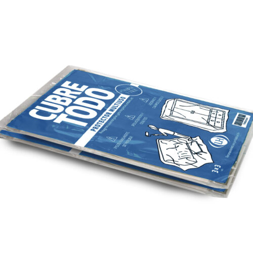COBERTOR PLASTICO COLOR CRISTAL 3 X 5 METROS